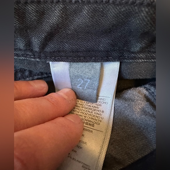 Banana Republic dark blue wash skinny jeans - Size 27 - Picture 6 of 7